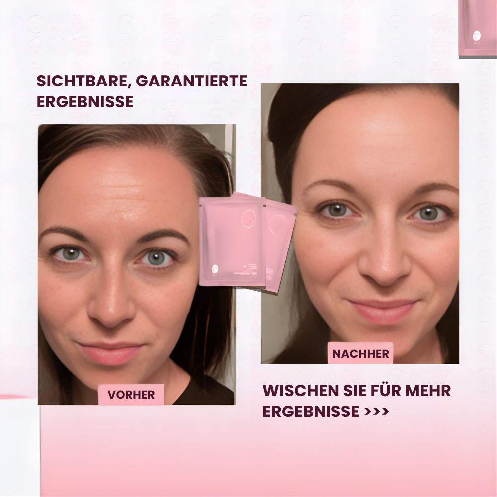 Reine Kollagen-Maske (4 Stück)